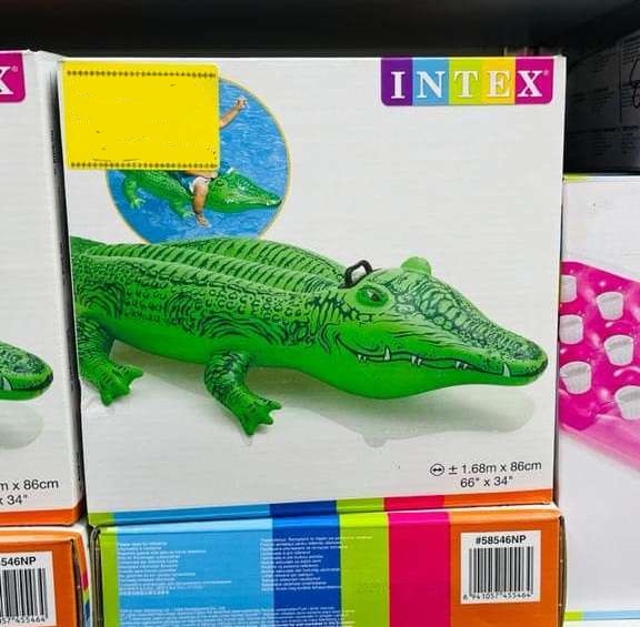 Надувная игрушка Intex 58546 Крокодил оптом - Фото №2