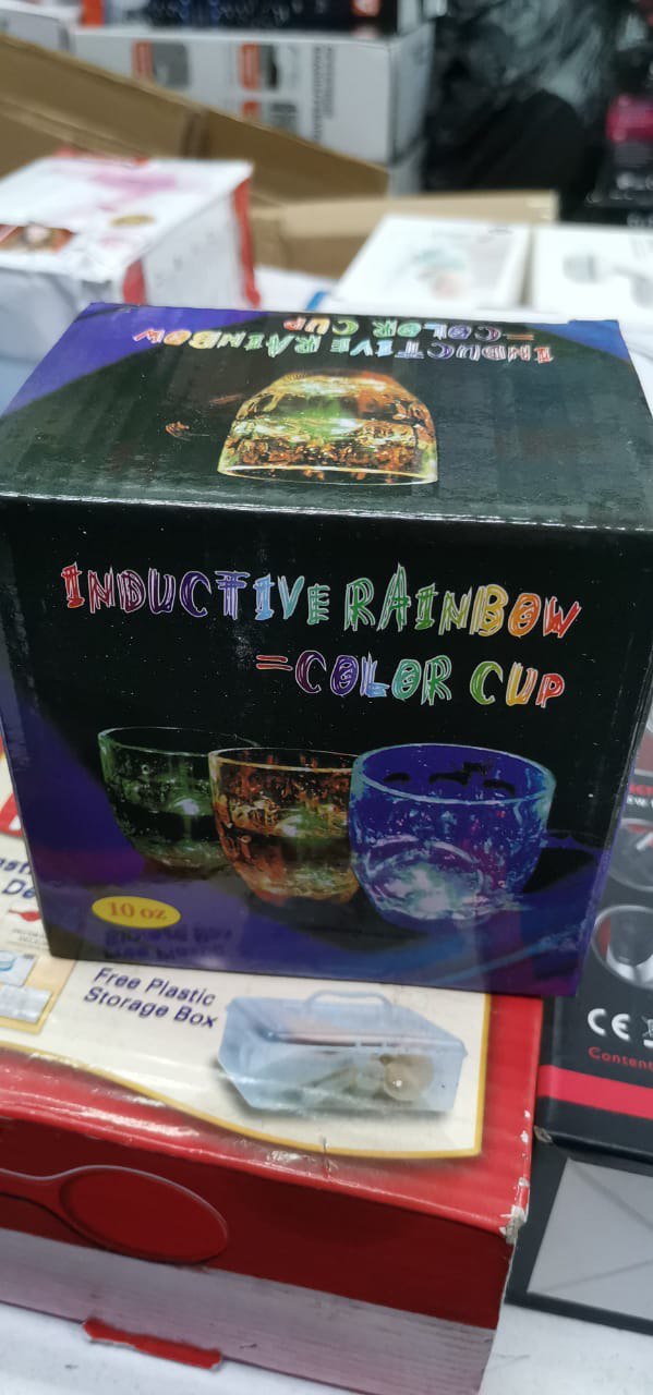 Светящаяся чашка Inductive Rainbow Color Cup оптом