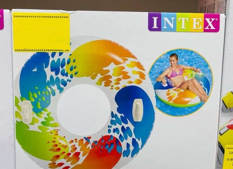 Надувной круг Intex 58202 Вихрь Цвета оптом - Фото №4