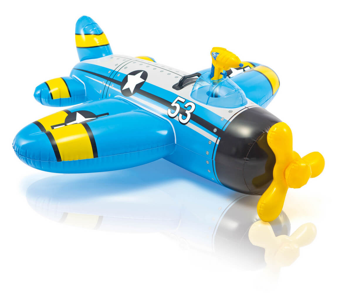 Надувная игрушка Intex 57537 Боевой самолет оптом - Фото №4