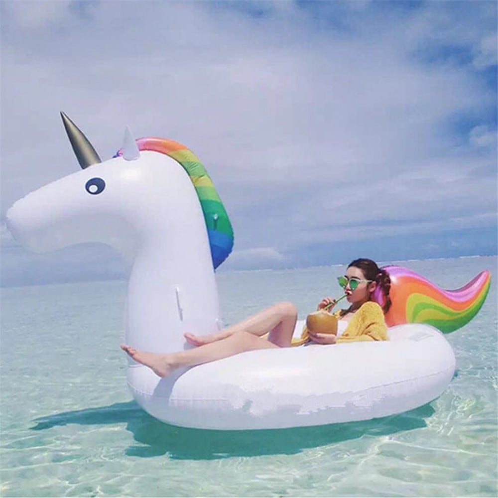 Надувной Единорог для плавания Unicorn Inflatable Water Floating Row S01-1 оптом
