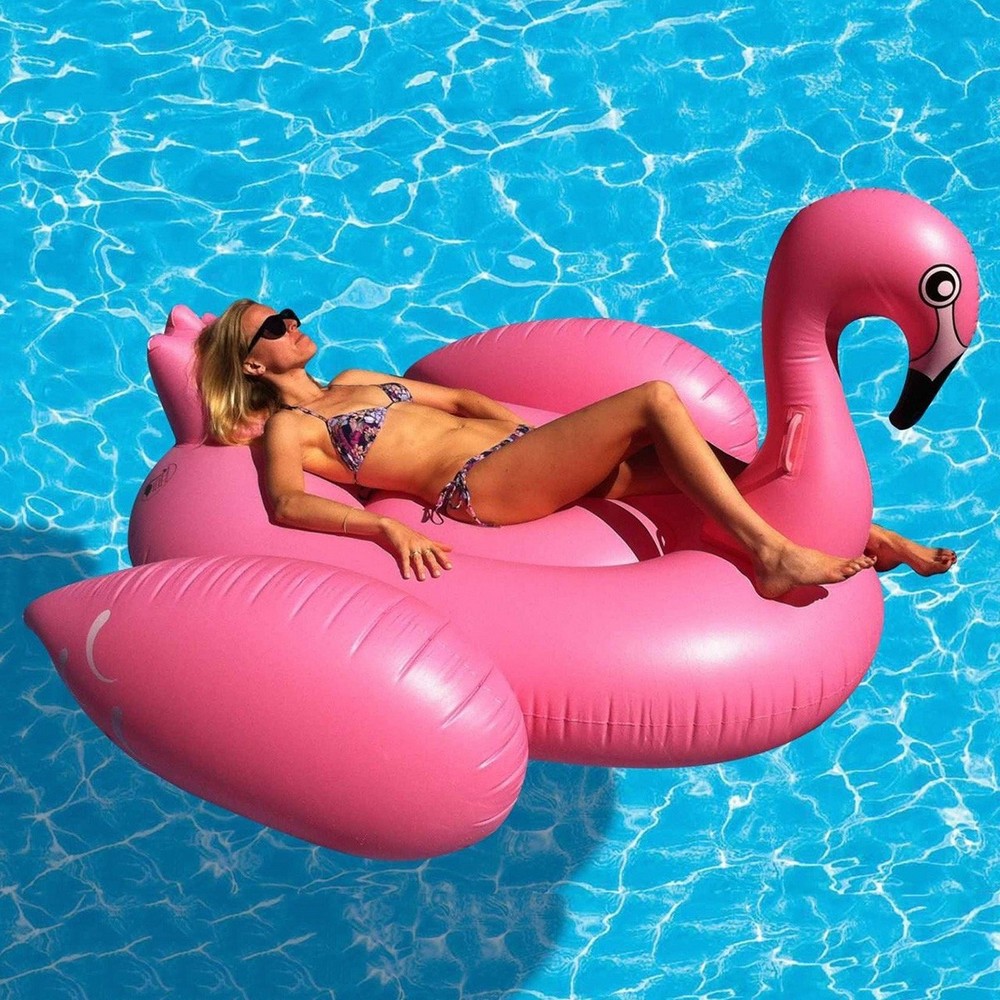 Надувной Фламинго для плавания Flamingo Inflatable Water Floating Row S02-1 оптом