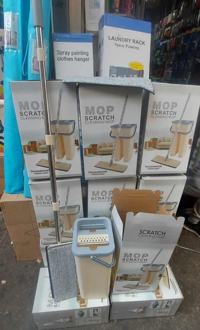 Комплект для уборки самоочищающийся Mop Scratch Cleaning Mop 6л оптом - Фото №3