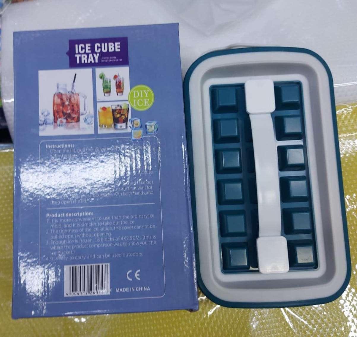 Контейнер силиконовый для льда Ice Cube Tray оптом - Фото №5