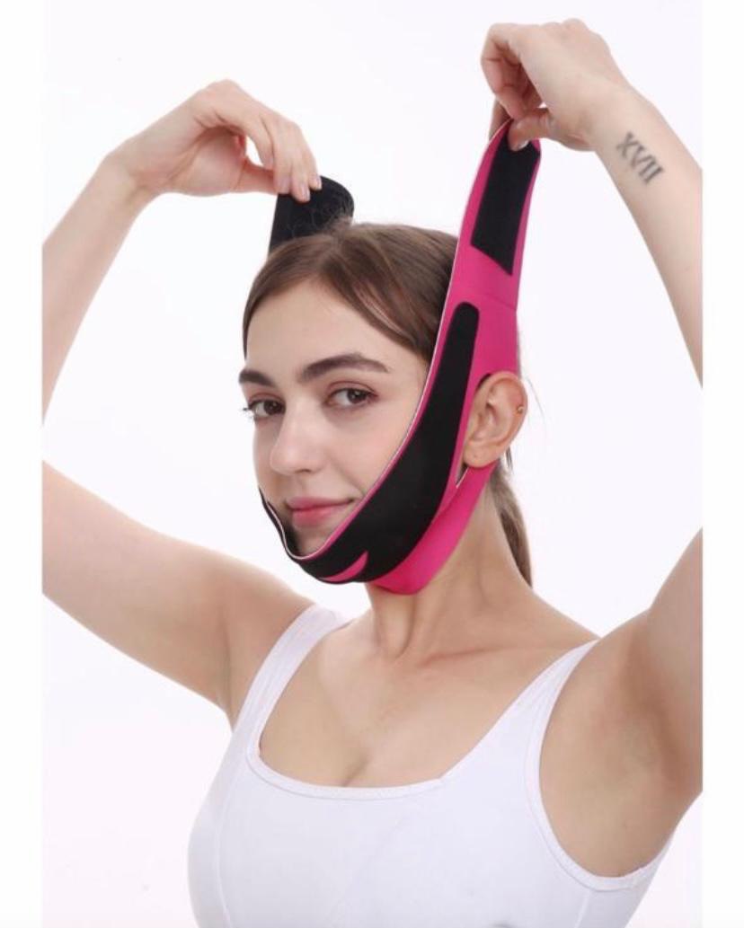 Бандаж маска для подтяжки лица, коррекции контура и овала оптом - Фото №4