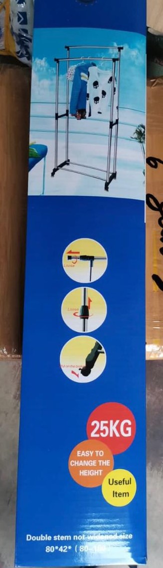 Напольная передвижная стойка для одежды Single Pole Clothes Rack 25кг оптом