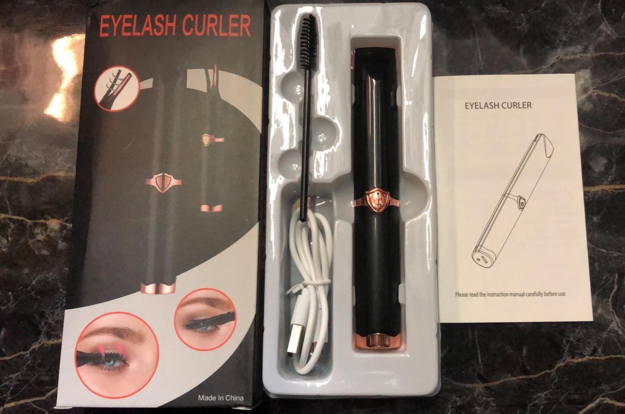 Щипцы для завивки ресниц с подогревом, зажим и расческа Eyelash Curler перезаряжаемый от USB оптом - Фото №4