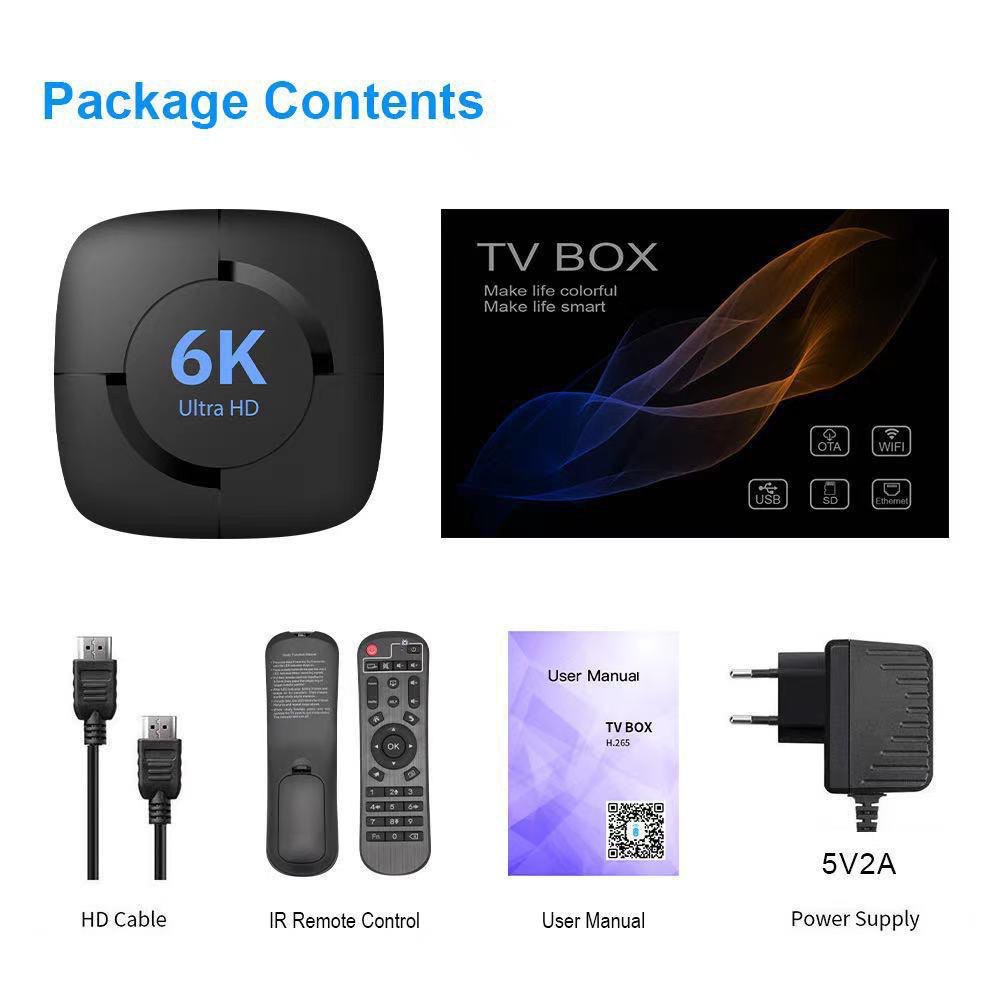 Приставка TV Box Smart TV 6K Ultra HD оптом