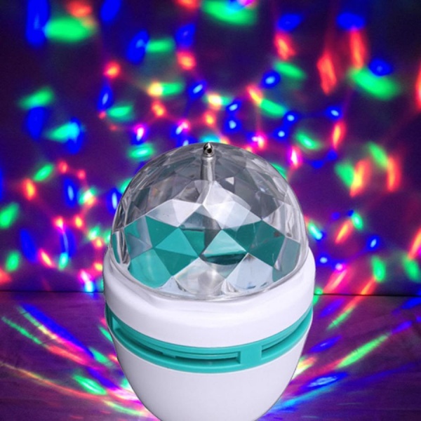Светодиодная диско-лампа LED Full Color Rotating Lamp оптом