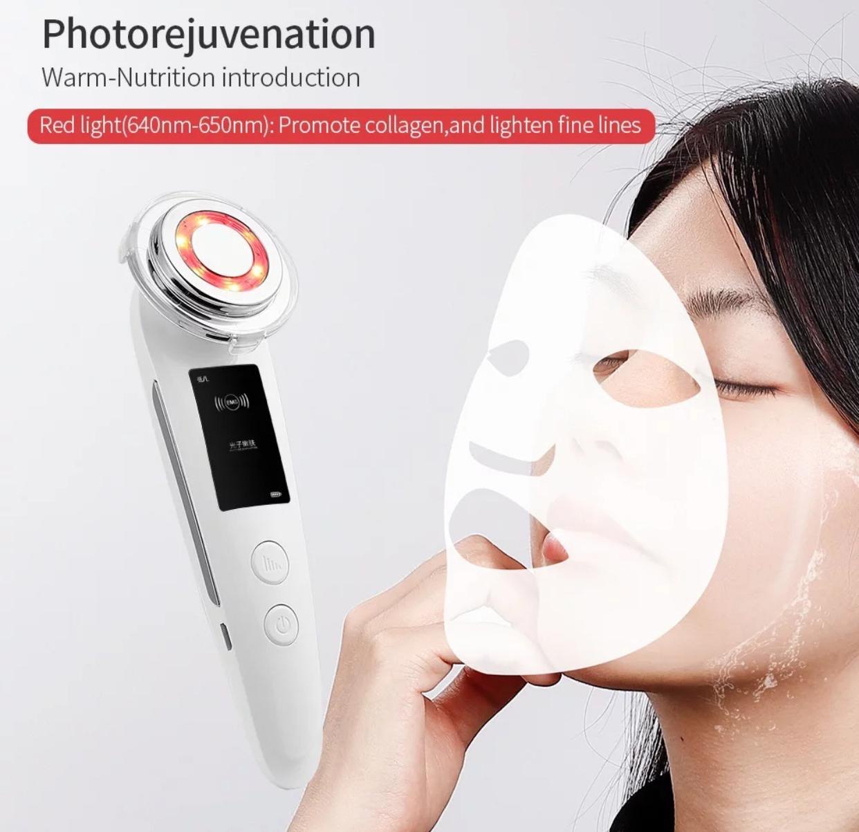 Ультразвуковой аппарат для ухода за кожей лица Beauty Instrument оптом - Фото №4