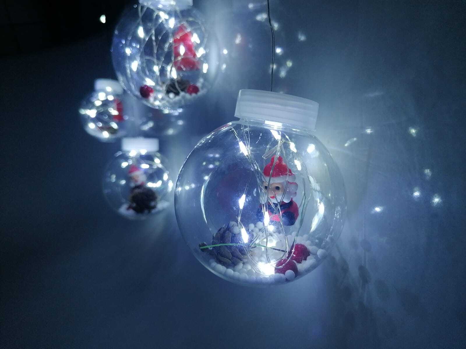 Электрогирлянда светодиодная интерьерная Мультишарики Дед Мороз 3м оптом - Фото №3