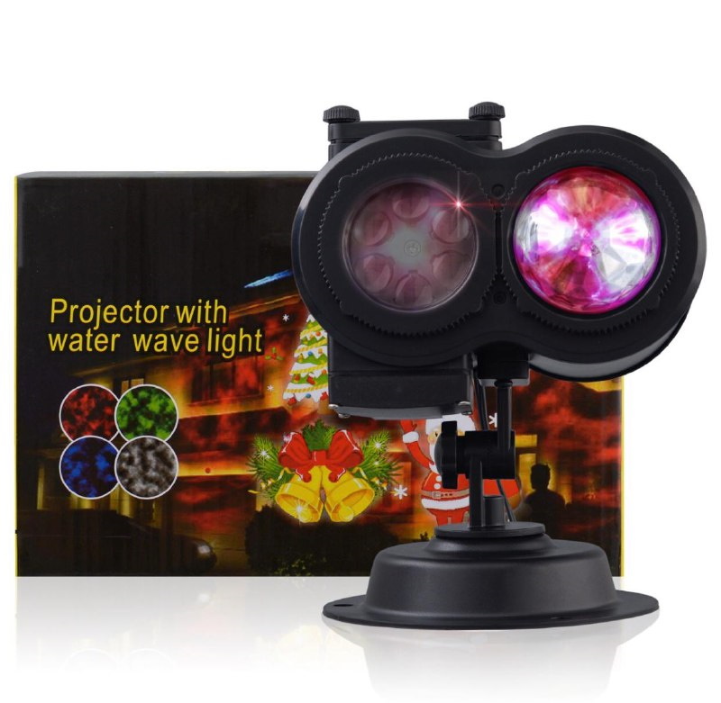 Светодиодный проектор Projector With Water Wave Light для улицы и дома оптом