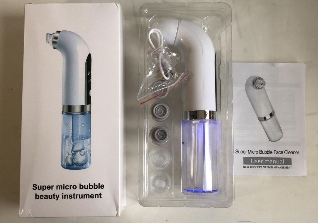 Вакуумный очиститель пор Super Micro Bubble Beauty Instrument оптом - Фото №7