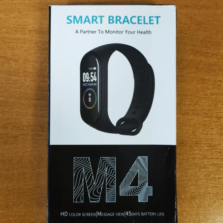 Фитнес браслет Intelligence Health Bracelet M4 оптом
