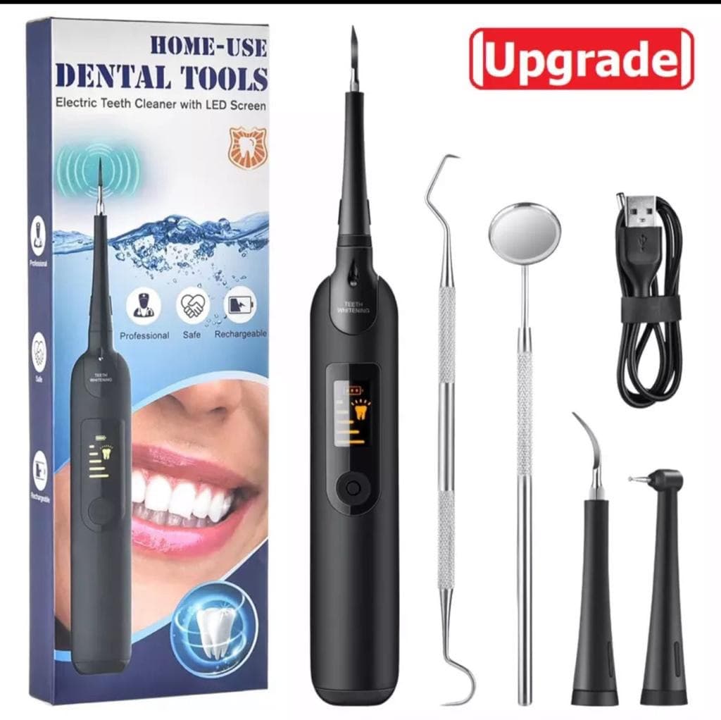 Электрический ультразвуковой прибор для чистки зубов от налета и зубного камня Home-Use Dental Tools оптом - Фото №2