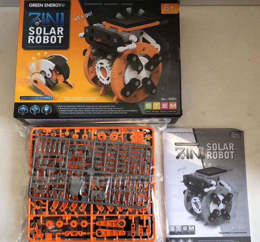 Робот-конструктор 7в1 STEM Solar Robot оптом - Фото №15