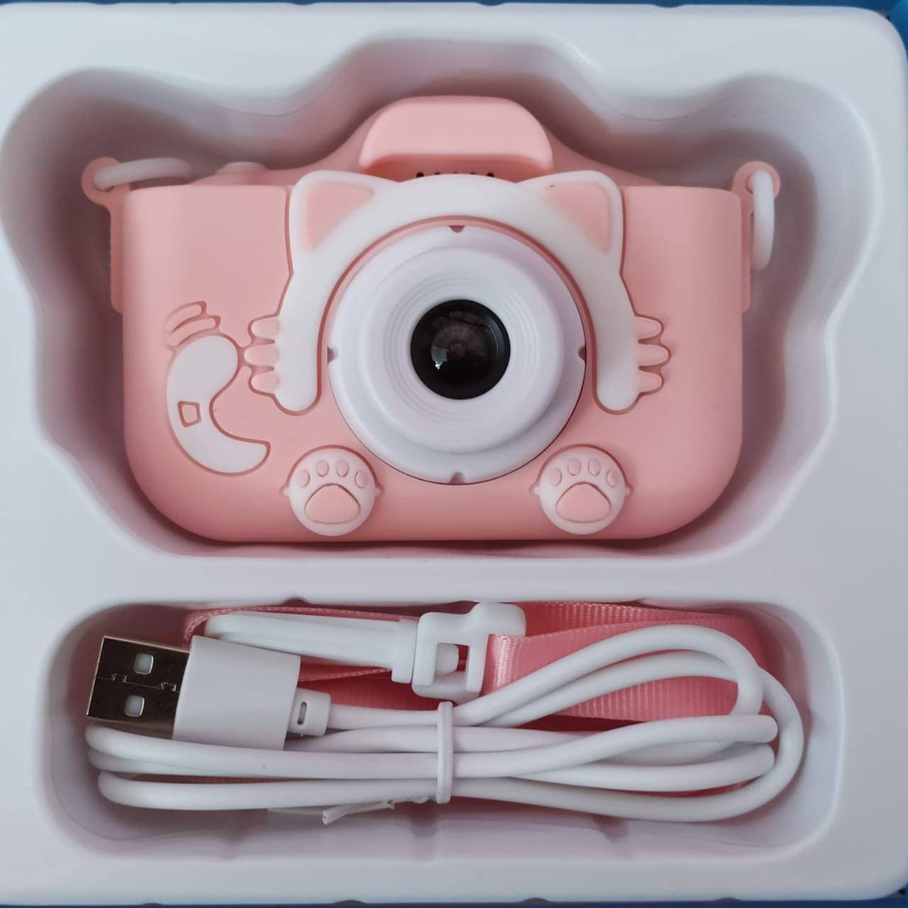 Детский цифровой фотоаппарат GSMIN Fun Camera Kitty оптом - Фото №6