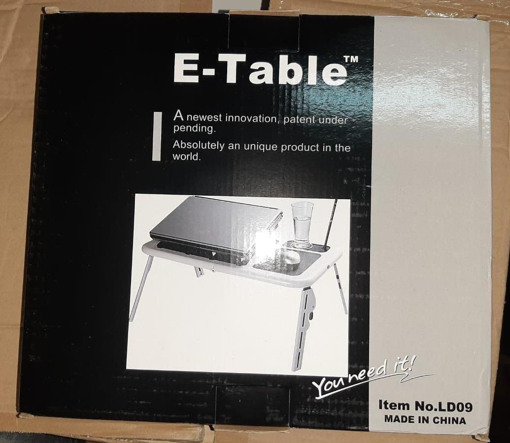 Портативный столик для ноутбука с охладителем E-Table LD-09 оптом - Фото №7
