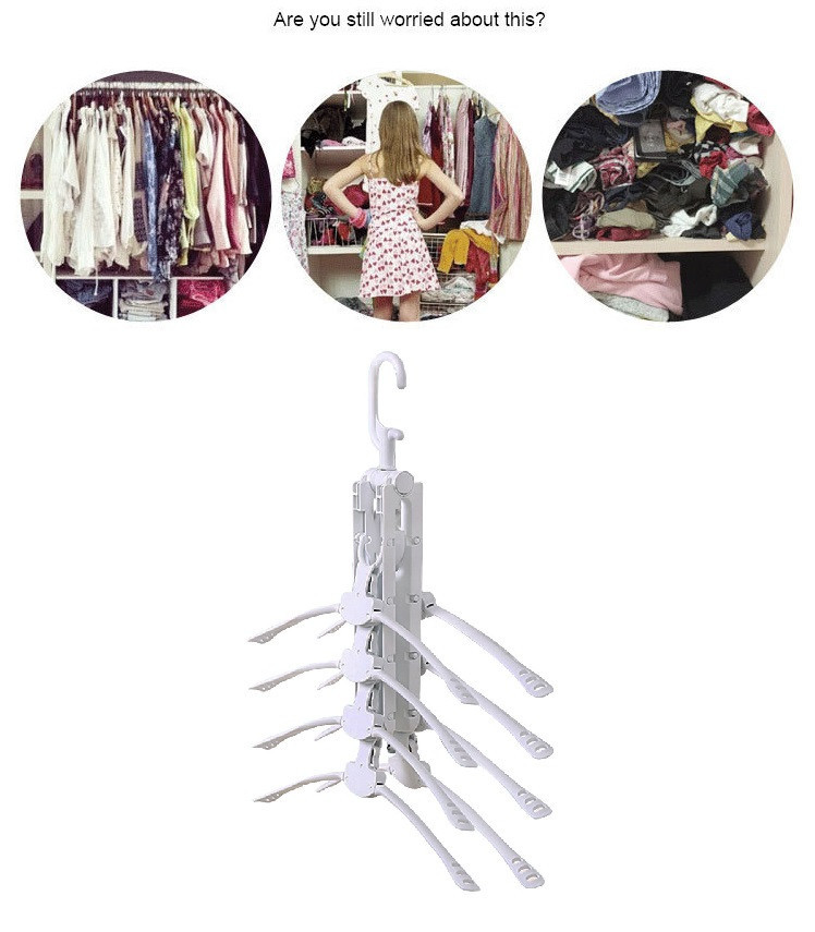 Подвесная вешалка-органайзер Multifunctional Clothes Hanger оптом - Фото №2