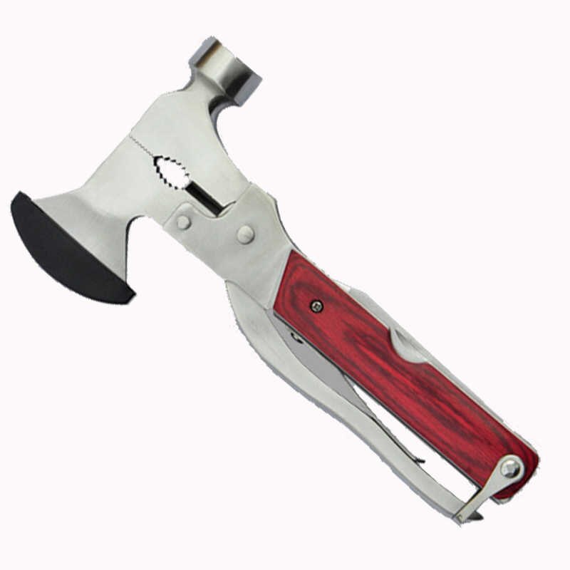 Складной молоток Multifunctional EDC Axe Hammer Survival Tools 10 в 1 оптом - Фото №4