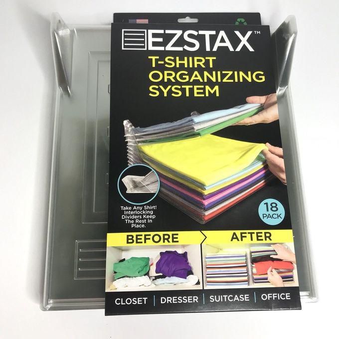 Органайзер для одежды Ezstax T-shirt organizing system оптом - Фото №2