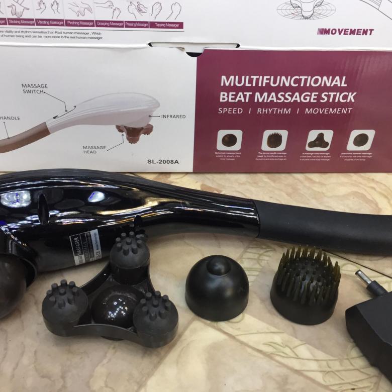 Массажер для тела Multifunctional beat massage stick оптом - Фото №2