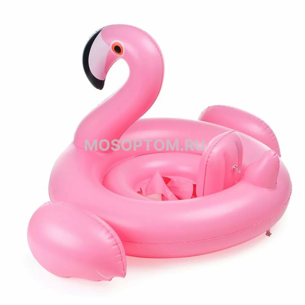 Надувной круг фламинго детский оптом