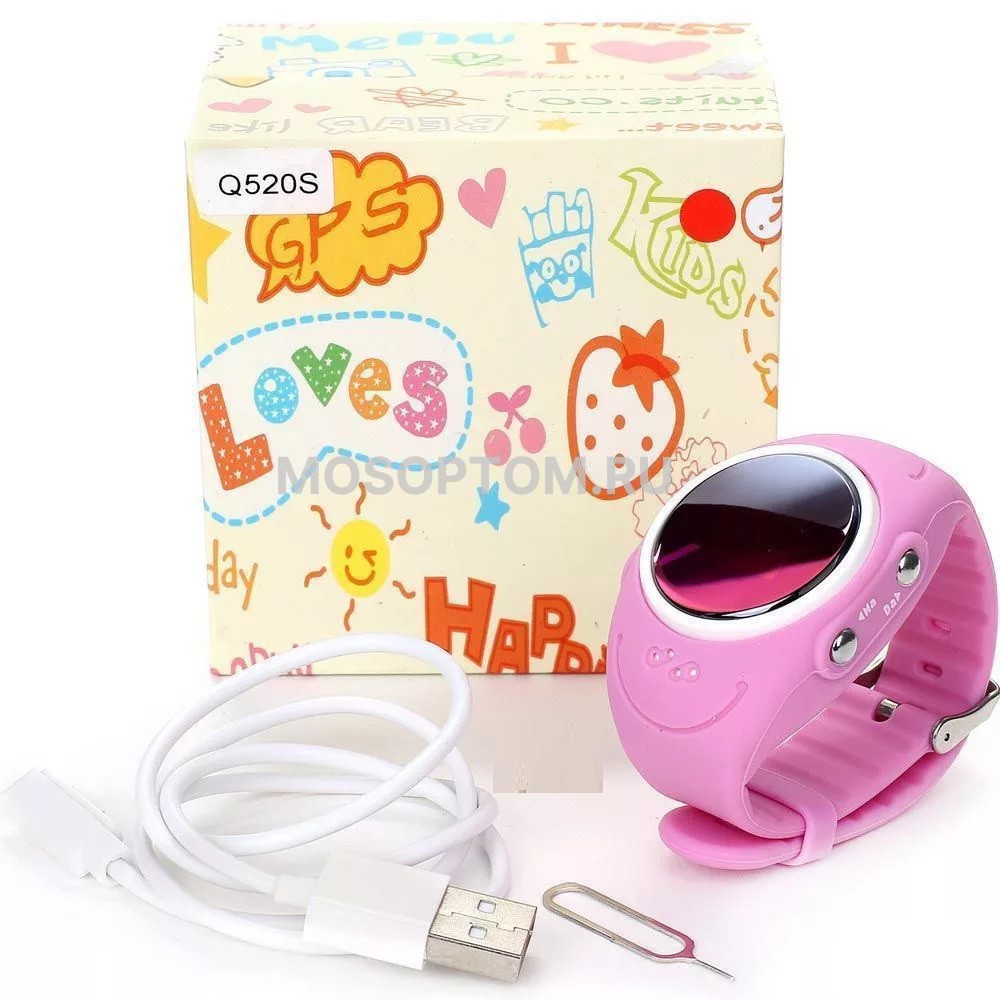 Детские часы Smart Baby Watch Q520S c GPS трекером оптом