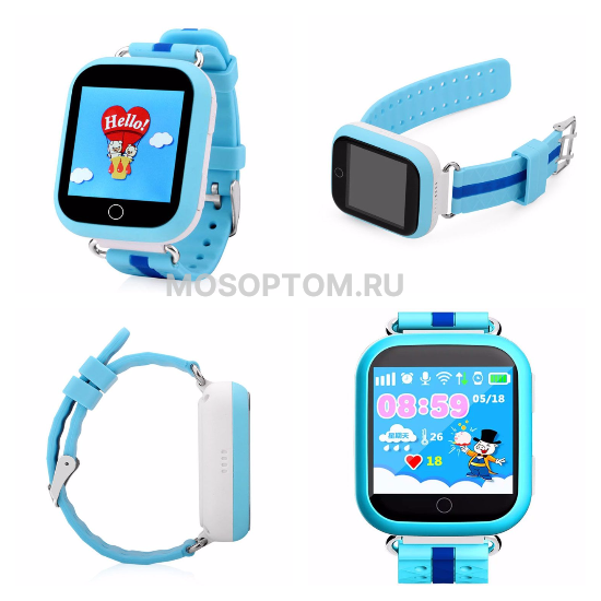 Детские GPS часы Smart Baby Watch Q750/Q100 с камерой оптом