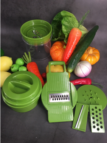 Многофункциональная терка с контейнером Fruit and Vegetable grater оптом - Фото №4