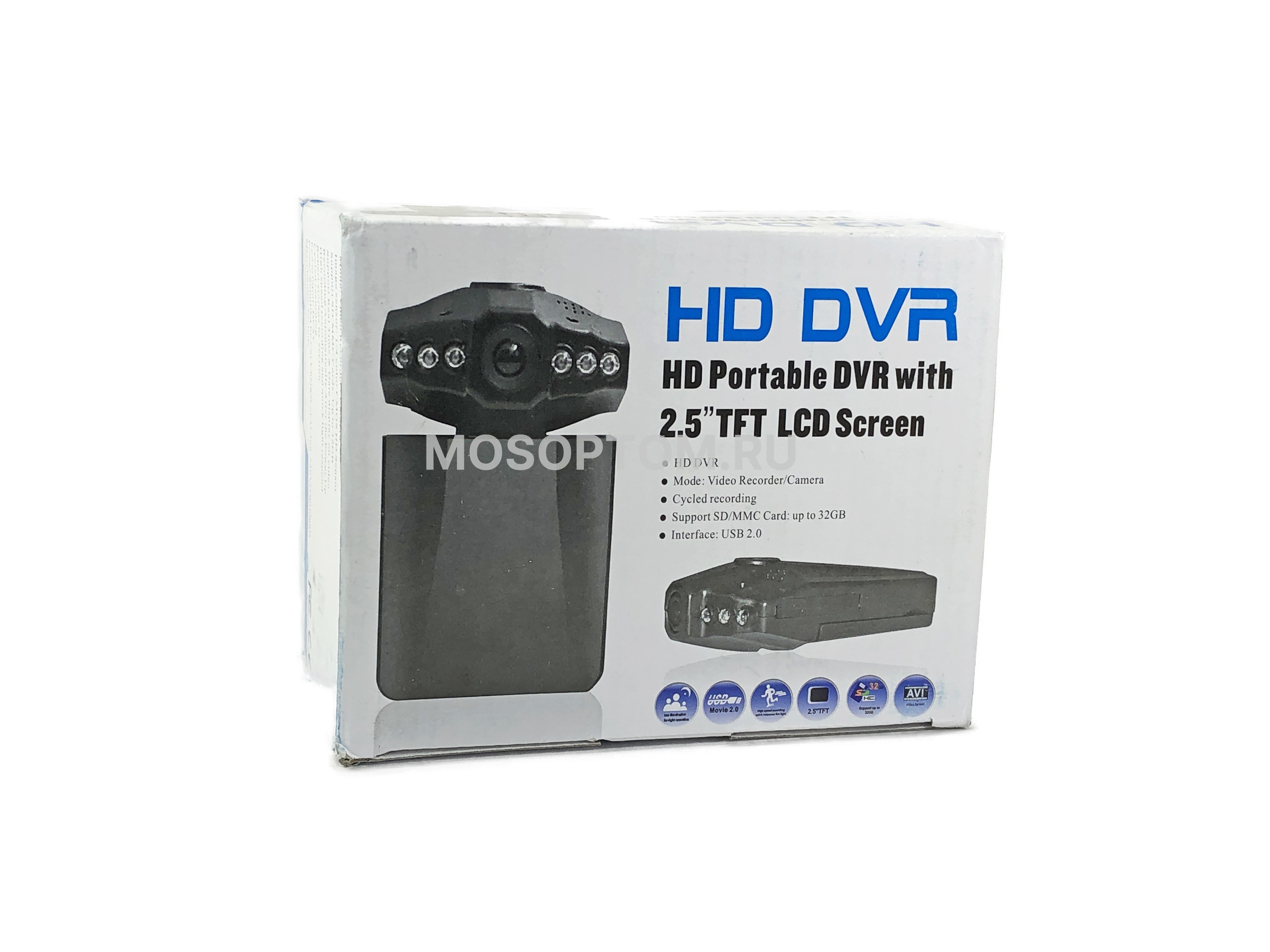 Видеорегистратор HD Portable DVR with 2.5 TFT LCD Screen оптом - Фото №7