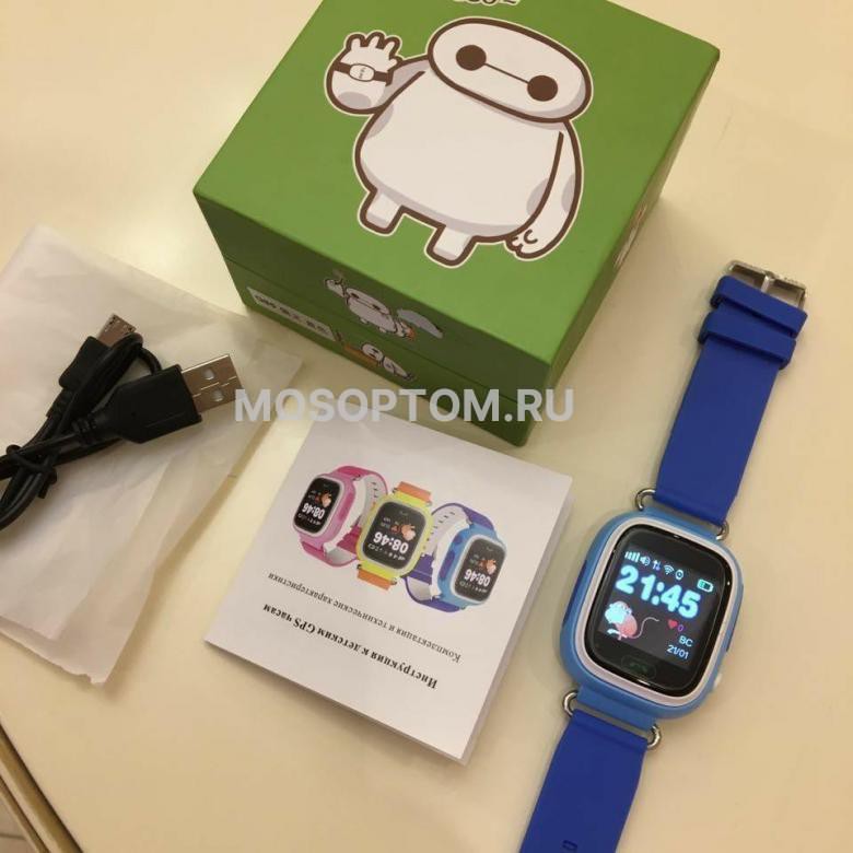 Детские GPS часы Smart Baby Watch G72/Q80/Q90 wi-fi оптом - Фото №2