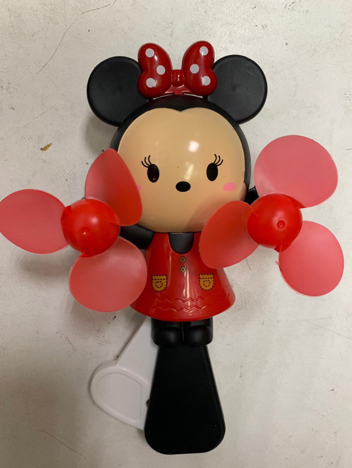 Мини ручной вентилятор для детей Hello Kitty, Minion, Spider Man, Micky Mouse оптом - Фото №2