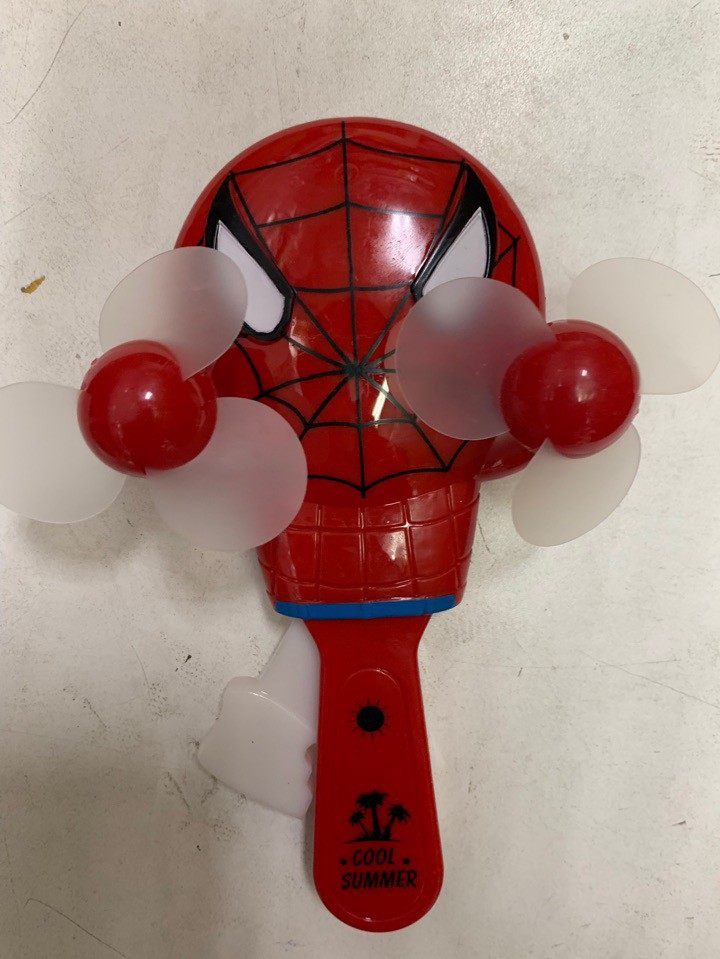 Мини ручной вентилятор для детей Hello Kitty, Minion, Spider Man, Micky Mouse оптом - Фото №4