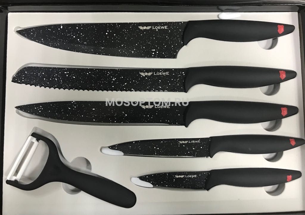 Набор ножей 6 предметов LW-18060 LOEWE оптом - Фото №2
