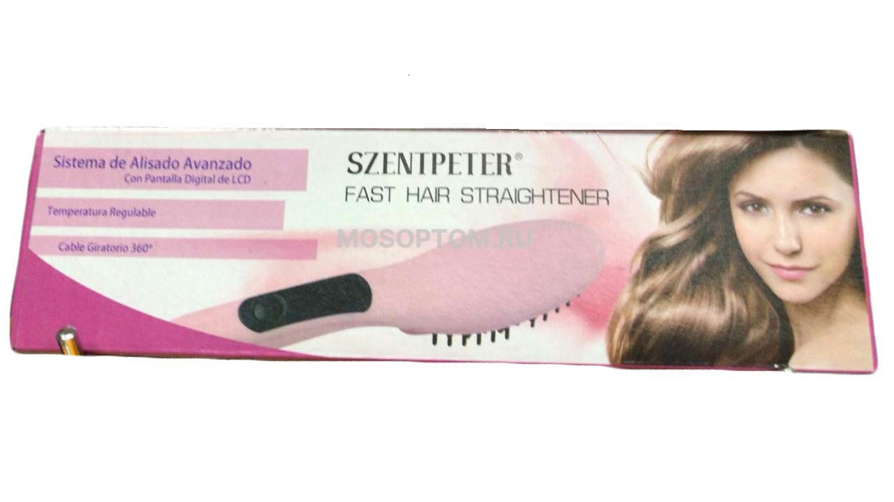Расческа выпрямитель волос Szentpeter FAST HAIR STRAIGHTENER оптом