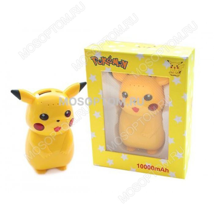 Power bank Pokemon GO Pikachu 10000 mAh оптом