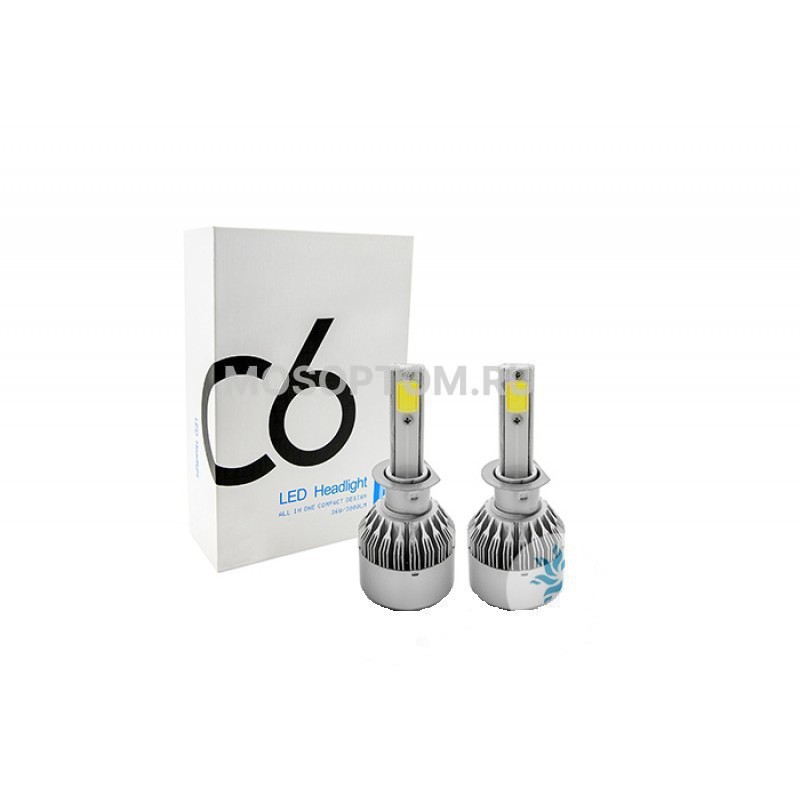 Комплект ламп ксеноновых для автомобиля C6 H1 оптом 