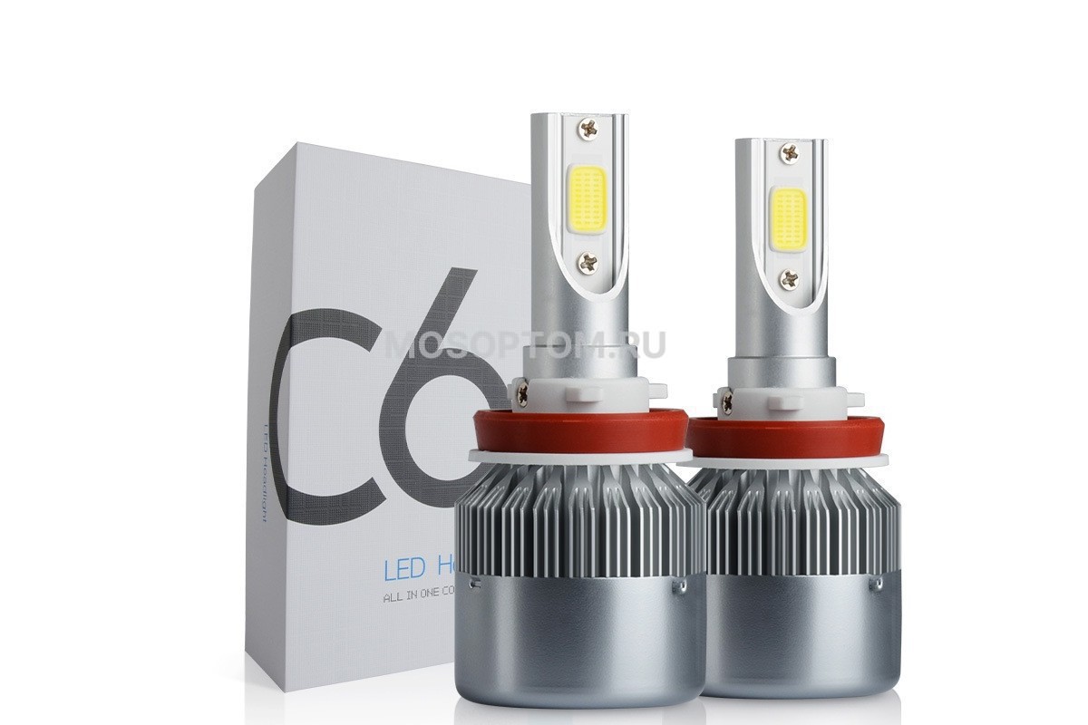 Комплект ламп ксеноновых для автомобиля C6 H11 оптом 