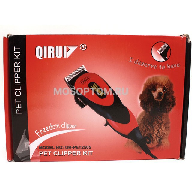Машинка для стрижки собак Qirui qr-ret2505 оптом 