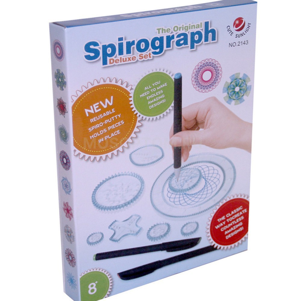 Набор для рисования узоров Spirograph Deluxe Set оптом 