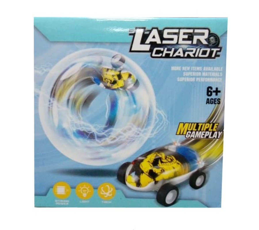Светящаяся машинка в шаре Laser Chariot оптом 