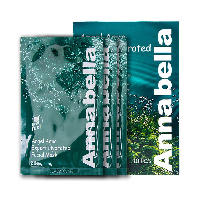 Эффективная маска для регенерации Annabella Angel Aqua Expert Hydrated Facial Mask оптом 