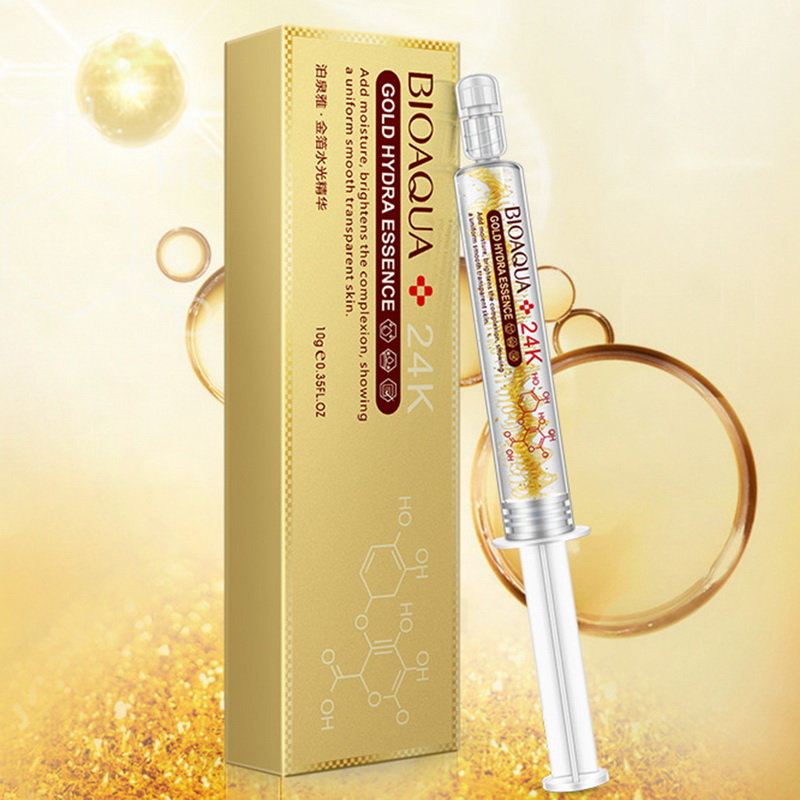 Сыворотка для лица Bioaqua Gold Hydra Essence 24K,10g оптом 