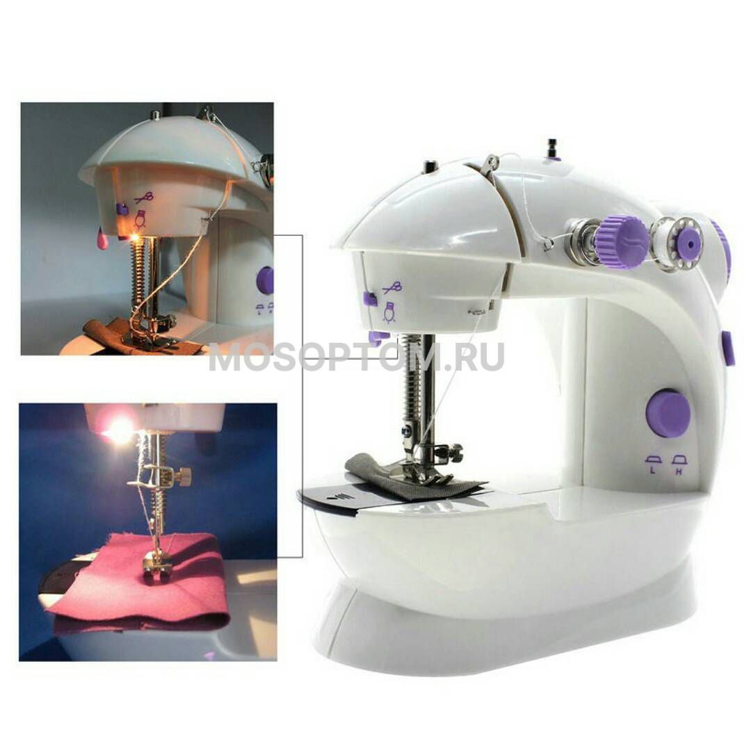 Мини швейная машина 4в1 Mini Sewing Machine оптом - Фото №8
