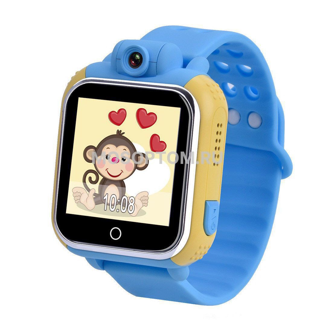 Умные детские часы Q100 с GPS трекером и камерой оптом - Фото №3