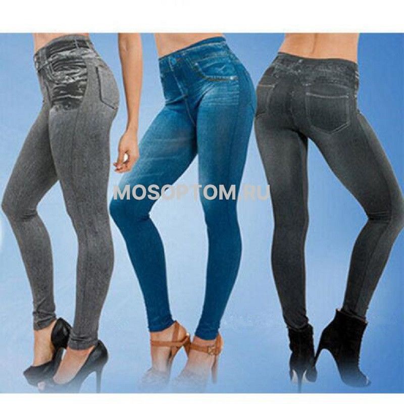 Леджинсы летние Slim'n lift caresse jeans оптом - Фото №2