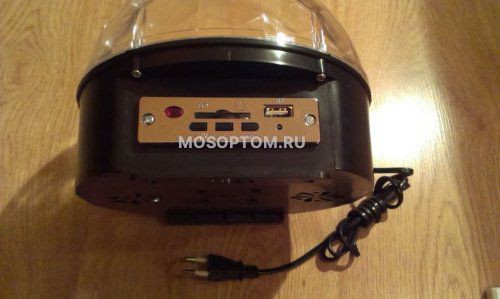 Проектор диско шар c MP3 плеером LED Ball Light оптом - Фото №3