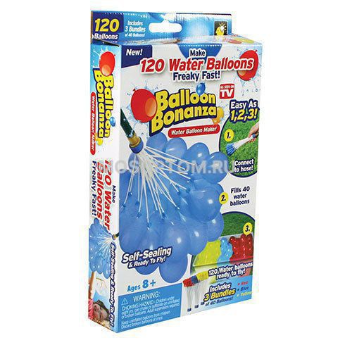 Водяные шары balloon bonanza оптом