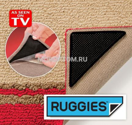 Уголки-липучки Ruggies для ковриков (8 шт) оптом  - Фото №2